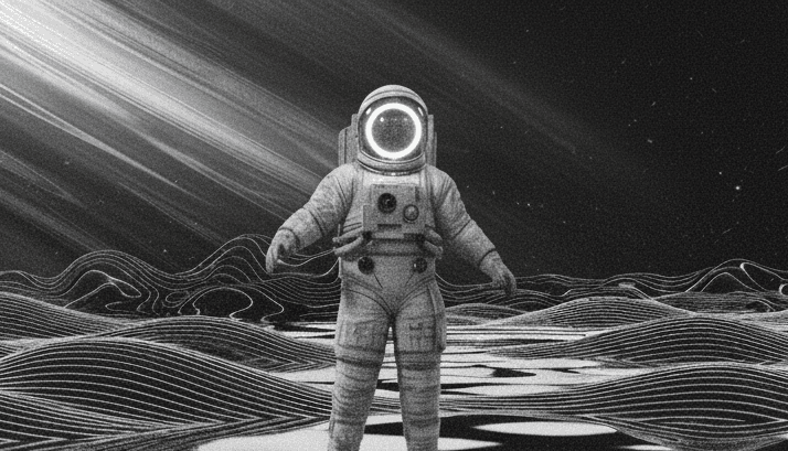 Astronauta en el espacio